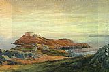 William Trost Richards Fort Dumpling, Jamestown painting